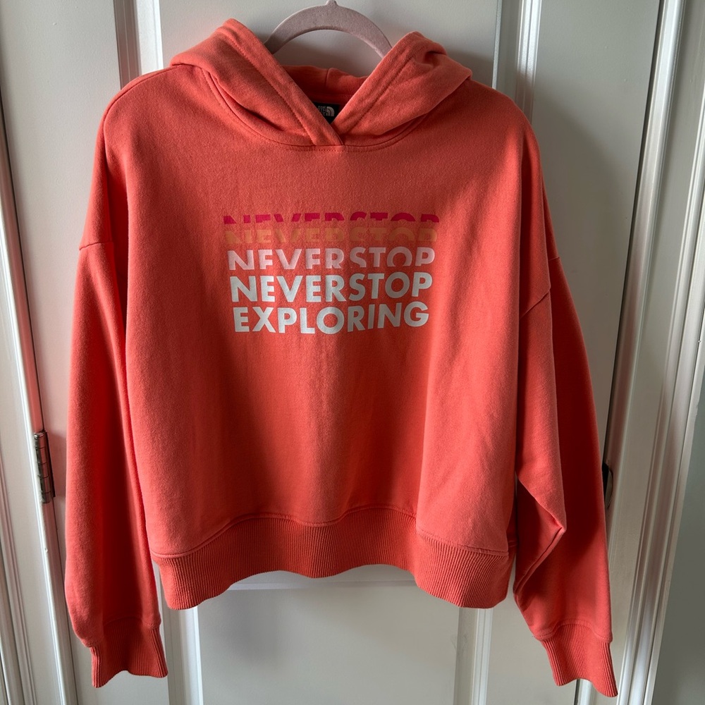The North Face Coral Cropped Hoodie